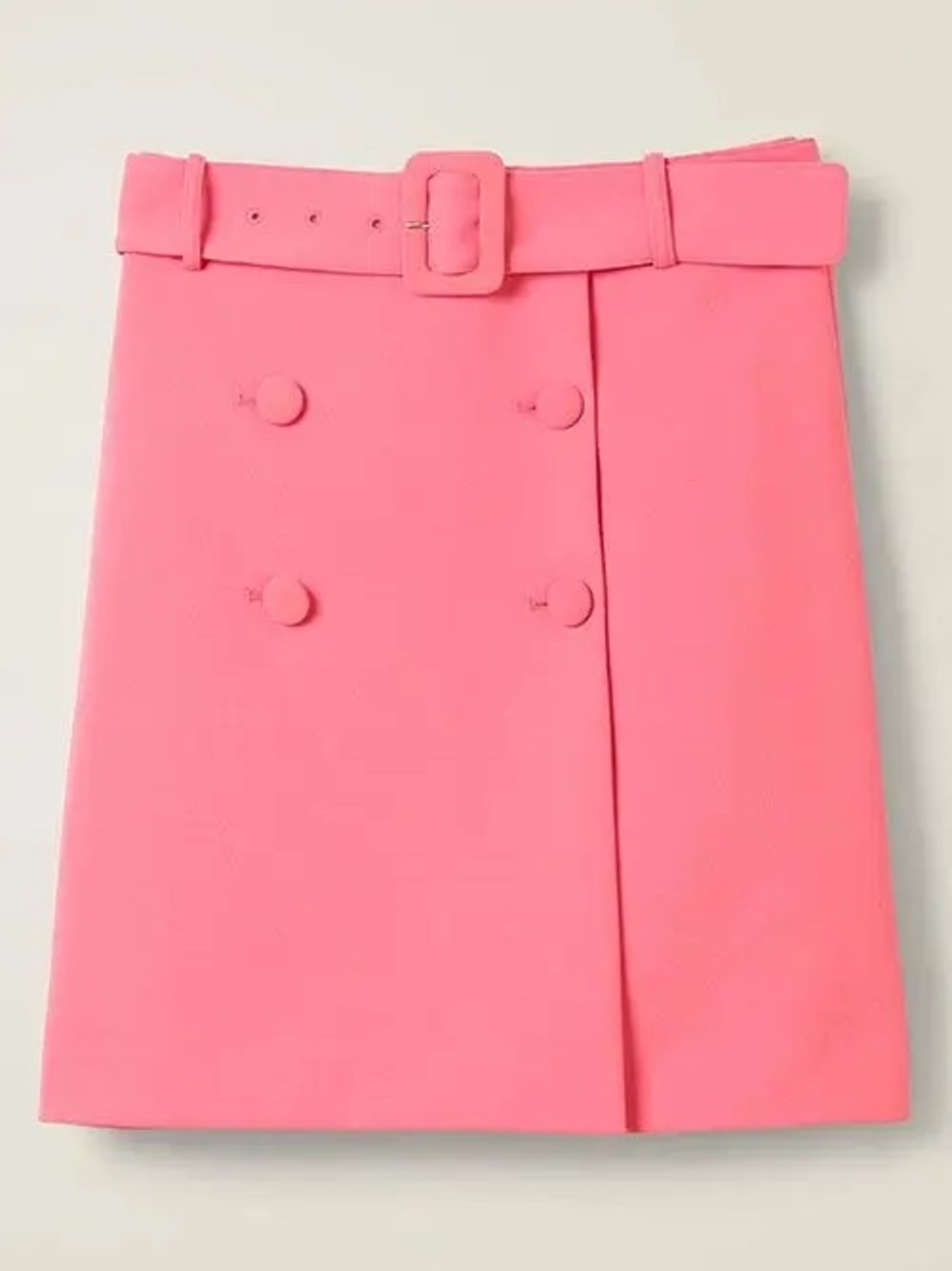 BODEN - Pink Belted A-Line Wrap Skirt, US 8, NWT